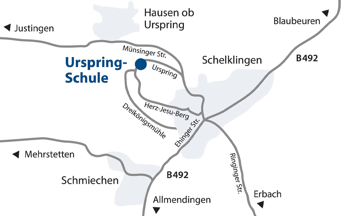 Anfahrtsskizze Schelklingen