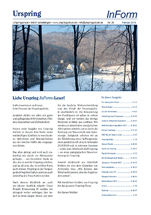 Magazin InForm Februar 2018 Magazin InForm Februar 2018